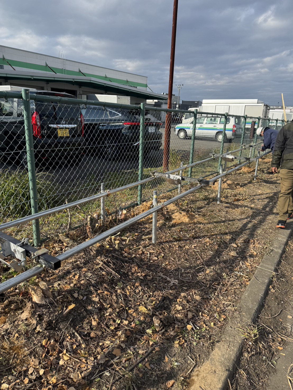 垂直ソーラー施工実績